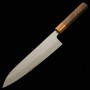 Japanese Chef knife Gyuto - MIURA - Stainless VG10 - Hammered - Walnut wood handle - Size : 21cm