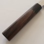 Japanese Nakiri Knife - NIGARA - VG XEOS - Hammered Damascus Finish - Rose Wood Handle - Size:17cm