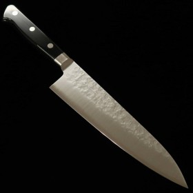 Japanese Chef knife Gyuto - TAKAMURA HAMONO - VG10 - Hammered - Plywood handle - Size : 18cm