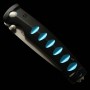 Japanese Pocket knife - MCUSTA - KATANA series - MC-0041C - Stainless VG-10 - Black/Blue - Size : 8.5cm