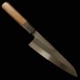 japanese Sabaki Knife - SUISIN - Honyaki - Kenji Togashi - Blue carbon No.2 - Walnut Handle - size: 15cm