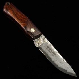 Japanese pocket knife - Mcusta - VG10 - Mika Irie Sport series - MC-0232DI - Sport200 - Iron wood - Size: 65mm