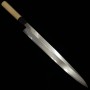 Japanese Yanagiba Knife - MIURA - Shirogami 2 Serie - Sizes: 24 / 2...