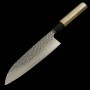 Japanese santoku knife MIURA Stainless AUS10 damascus Size:16,5cm