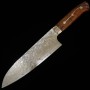 Japanese Santoku Knife - TAKESHI SAJI - Stainless Damascus R2 Steel...