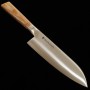 Japanese Santoku Knife - SUWADA - VG10 - Paker wood handle ‐ size: 17cm