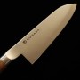Japanese Santoku Knife - SUWADA - VG10 - Paker wood handle ‐ size: 17cm