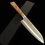 Japanese Santoku Knife - SUWADA - VG10 - Paker wood handle ‐ size: 17cm