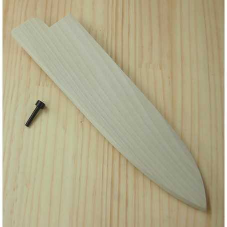 Wood sheath (Saya) for santoku - sizes: 16,5~18cm