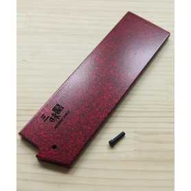 Wood Sheath (saya) for Nakiri Knife - Red Color - for ZANMAI only - Size: 16,5cm