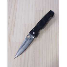 Japanese pocket knife - Mcusta - SPG2 - Elite Black Micarta Serie - MC-0121G - Size: 94mm