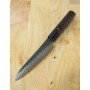 Japanese Petty Knife - SHIZU HAMONO - Gen Serie - VG-10 Black Damascus - Size: 13cm