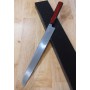 Japanese Yanagiba Kiritsuke Knife - KAGEKIYO - Urushi Akaro Serie - White Steel No.1 - Size: 30cm