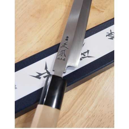 Masamoto Hongasumi Gyokuhaku Steel Takobiki Sashimi Knife - Globalkitchen  Japan