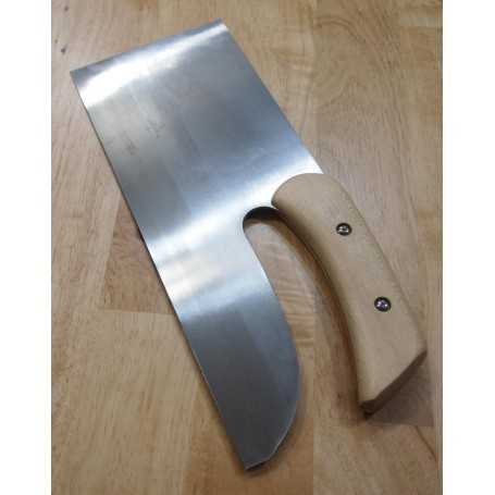Japanese Sobakiri Menkiri Knife - MIURA - White Steel No.2 for right-handed  - Size: 33cm