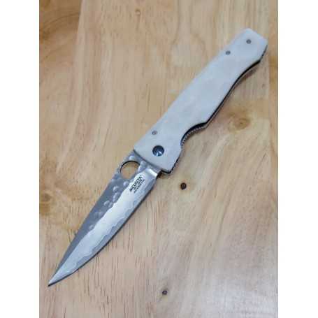 Japanese pocket knife - Mcusta - SPG2 - Elite White Corian Serie - MC-0126G - Size: 94mm