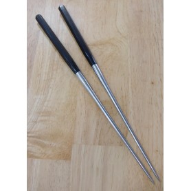 Moribashi - Polygon Wood Handle - Honyaki Stainless Steel - 29 / 32cm