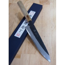 Japanese Chef Gyuto Knife - MIURA - Itadaki Serie - Yoshikazu Tanaka - white steel 2 - shirogami 2 - Kurouchi 21/24cm