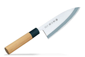 TOJIRO 藤次郎, deba, acero molibdeno-vanadio, mango de plástico tipo ho, F-1053/F-1054/F-1055 (150–180 mm)