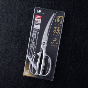 Seki Magoroku SEKI MAGOROKU DH-3346 Tesoura de cozinha curva totalmente em inox