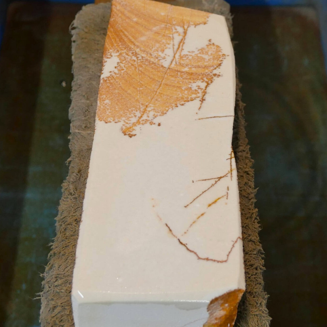 Mio Tsukushi Hime Piedra de afilar natural Iyo Meito NM17 Sakura 75×195×26mm