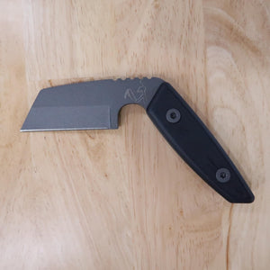 TURQ GEAR System-M Mantis acier Sleipner G10 Cerakote gris tungstène (66mm) Couleur : - gris