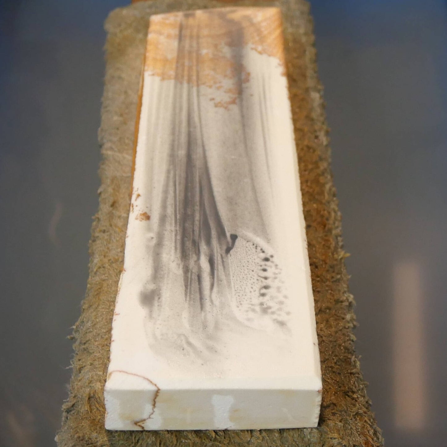 Mio Tsukushi Hime Piedra de afilar natural Iyo Meito NM18 Sakura 62×200×27mm