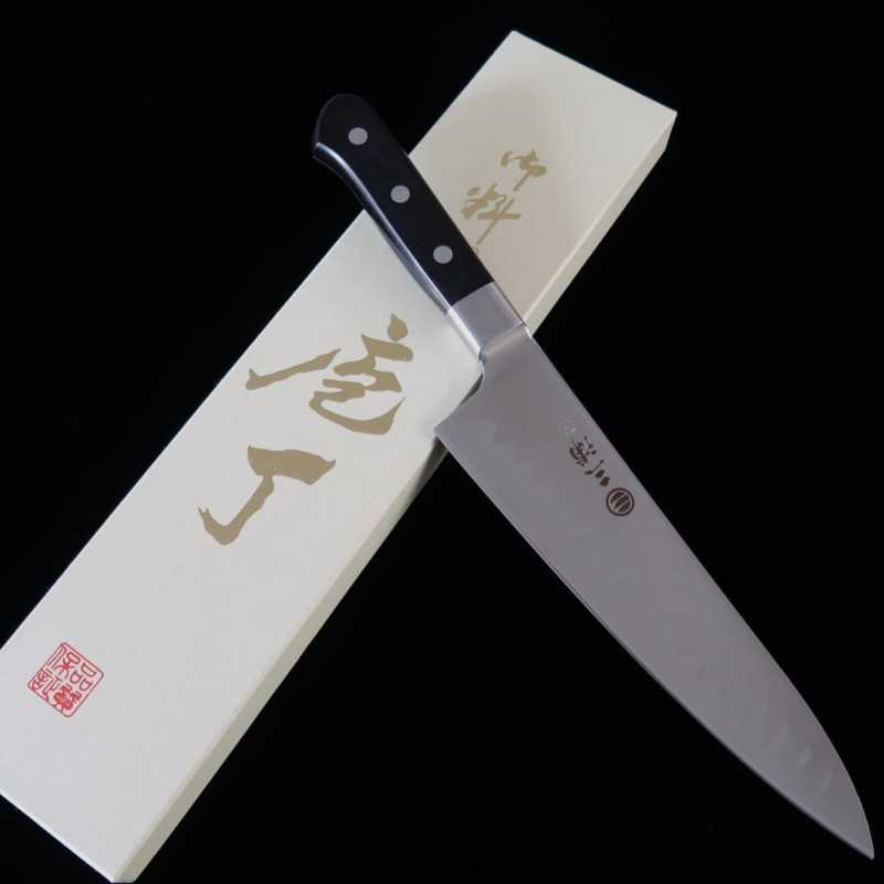 Gyuto MIURA Dimpled Molybdenum (200mm)