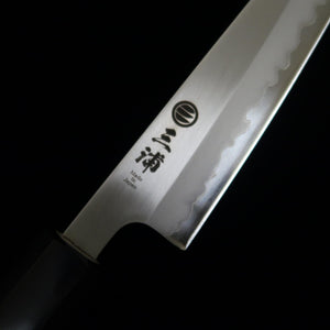 三浦MIURA　ペティ　白紙一号　ステン割込　朴八角柄（135/150mm）