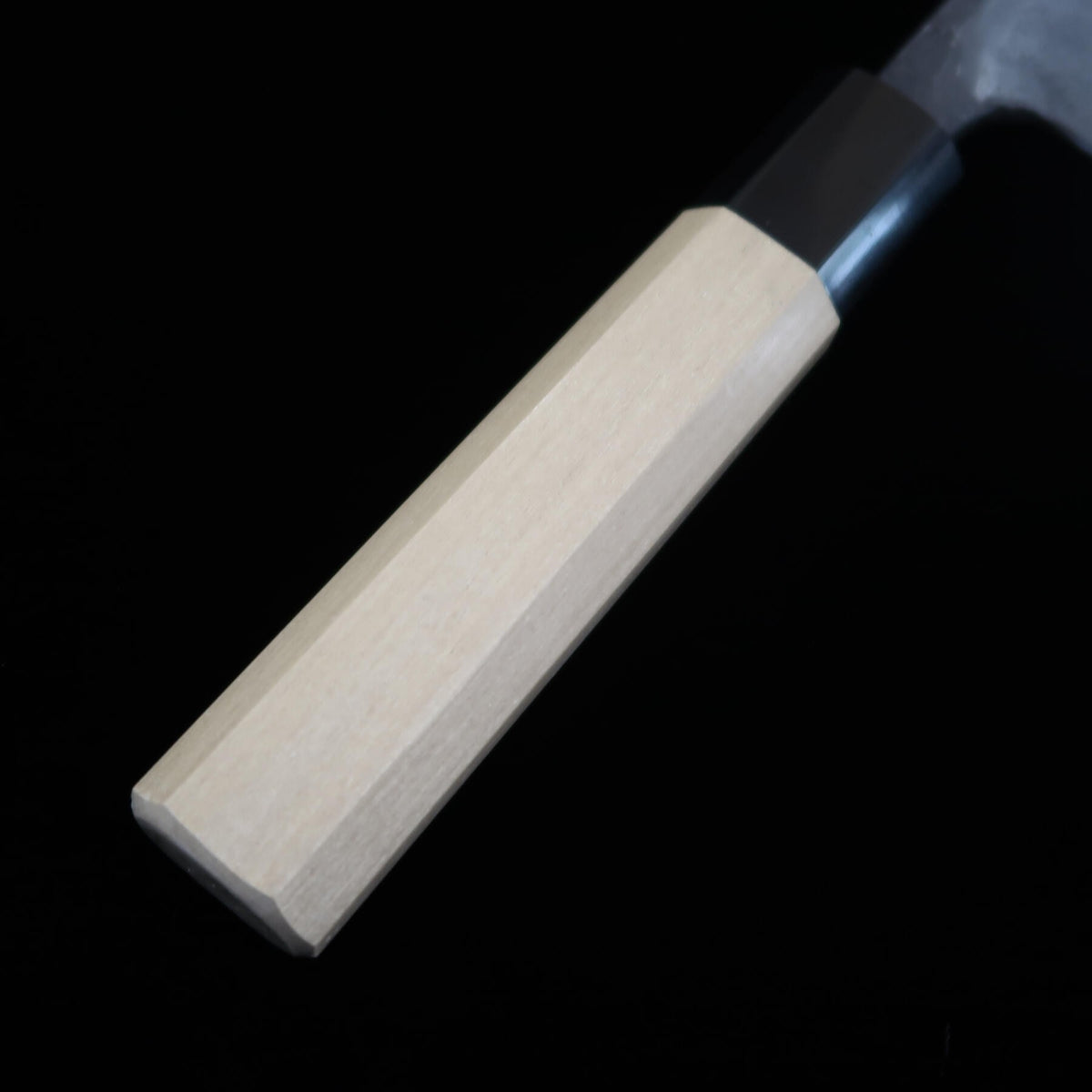 KYOUHEI SHINDO Nakiri, acier Aogami n°2, finition kuro-uchi, manche octogonal en magnolia (165mm)