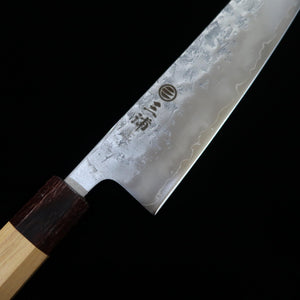 Miura Faca Gyuto SLD Semi-inox Acabamento Nashiji Cabo em Keyaki (210/240mm)