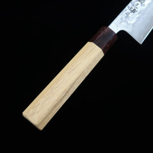 Miura Faca Gyuto SLD Semi-inox Acabamento Nashiji Cabo em Keyaki (210/240mm)
