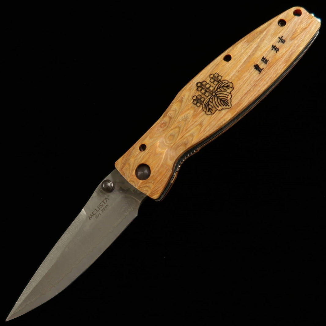 Faca Dobrável MCUSTA Sengoku Toyotomi Hideyoshi VG-10 MC-0182D (94mm)
