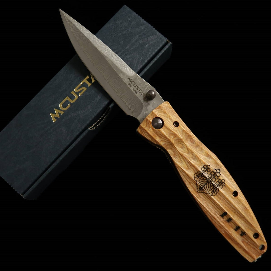 Faca Dobrável MCUSTA Sengoku Toyotomi Hideyoshi VG-10 MC-0182D (94mm)