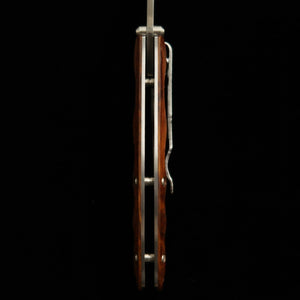 MCUSTA Classic Wave Damasco Ironwood Faca Dobrável MC-0018D (85mm)