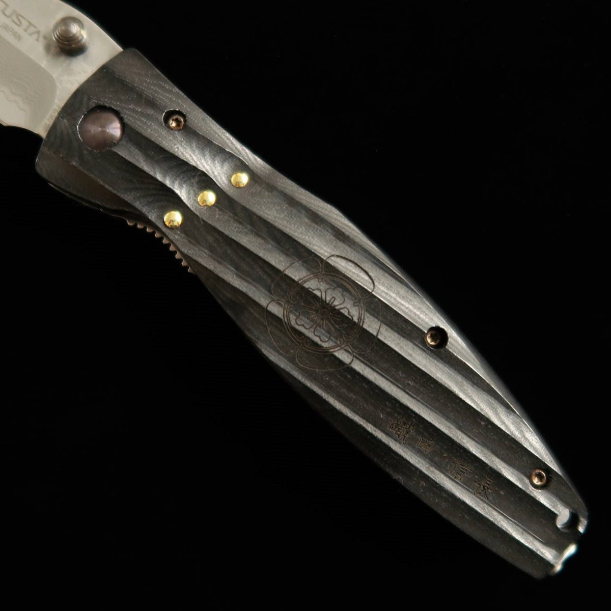 Folding Knife MCUSTA Sengoku Oda Nobunaga SPG2 MC-0181D (94mm)