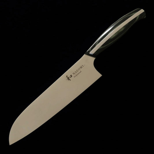 NAGOMI Professional Santoku en acier inoxydable japonais spécial (180mm)