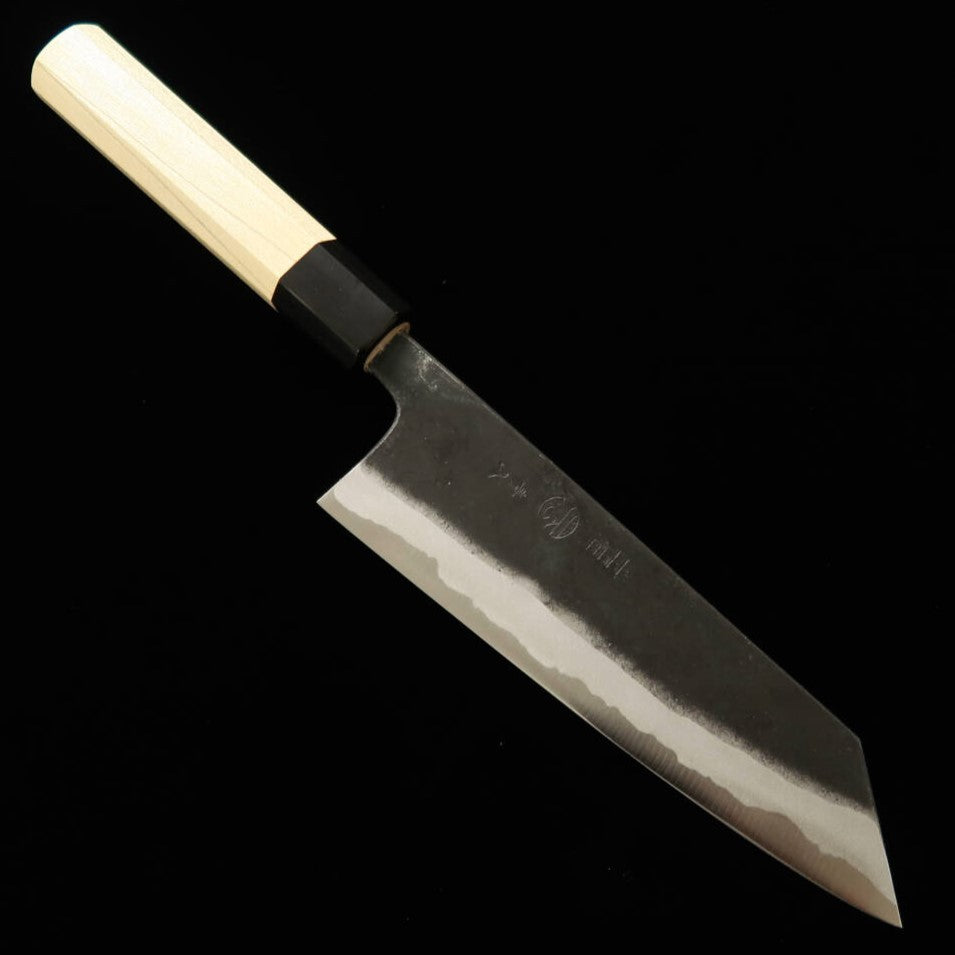 KYOUHEI SHINDO Bunka Aogami nº2 Kurouchi Mango octogonal de magnolia (165 mm)