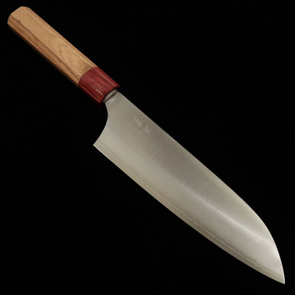 STYLE-K Makoto KUROSAKI - Ryūsei - Santoku VG7, manche motif merisier américain (170 mm)