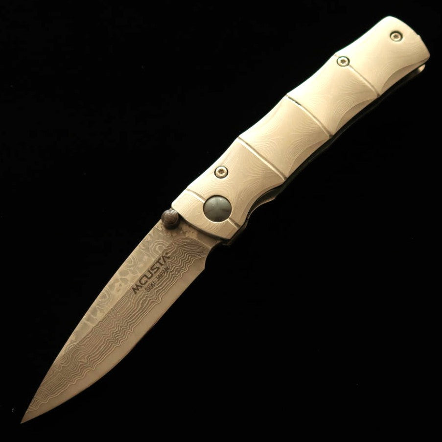 MCUSTA Shinra Série Bamboo VG-10 Damasco MC-0033D (71mm)