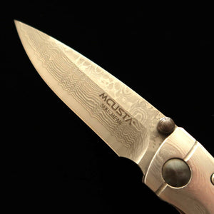 MCUSTA Shinra Série Bamboo VG-10 Damasco MC-0033D (71mm)