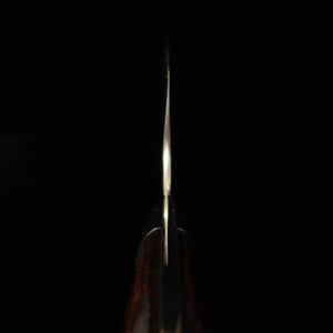 SAJI TAKESHI Aço Azul nº 2 Damasco Colorido Faca Bunka Ironwood (175mm)