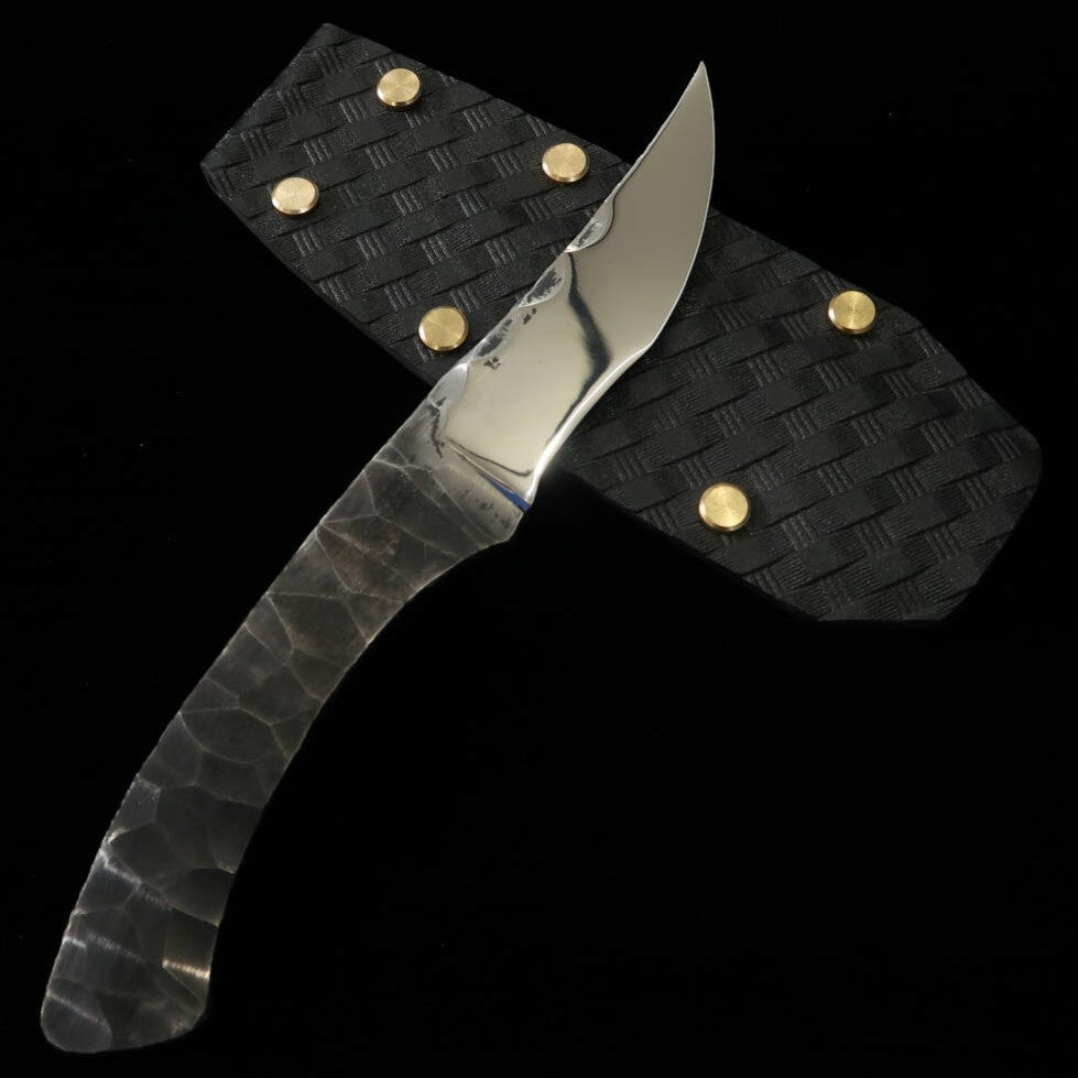 Sheath knife Prometheus Thor USP-6 Black Hairline Finish (80mm)