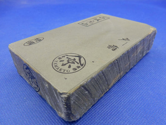[Somente na loja] Pedra de amolar natural Yamashiro Motoyama Tome 02, formato laser, 80×136×32mm