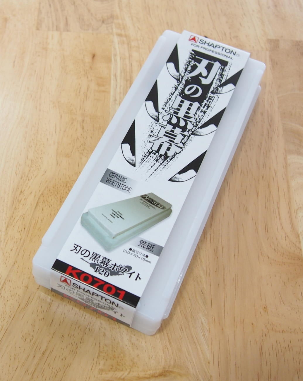 シャプトンSHAPTON 刃の黒幕　ホワイト　120番
