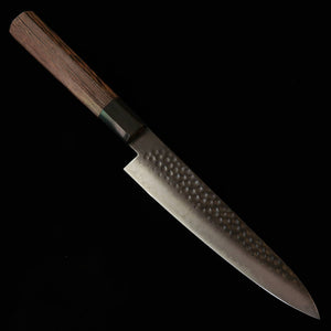 Miura MIURA petty VG10 Damasco martelado escurecido, cabo octogonal em wengué (150 mm)