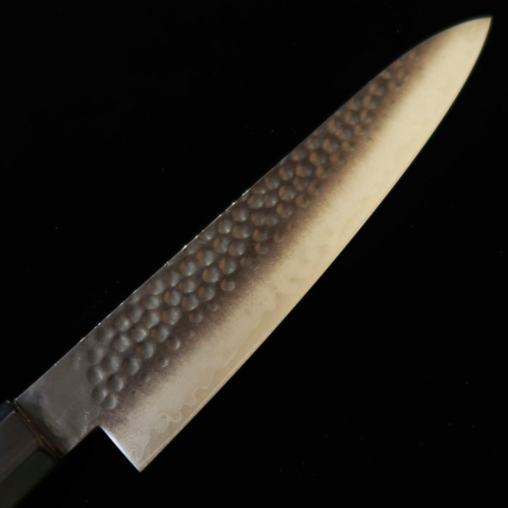 Miura MIURA petty VG10 Damasco martelado escurecido, cabo octogonal em wengué (150 mm)