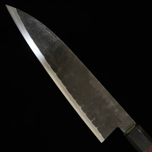 TAKEDA Hamono – Couteau Mi-Oroshi Deba (taille moyenne) – Acier Hitachi Aogami Super (170–190 mm) – Forgé à la main à Bitchū