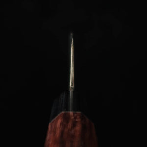 TAKEDA Hamono – Couteau Mi-Oroshi Deba (taille moyenne) – Acier Hitachi Aogami Super (170–190 mm) – Forgé à la main à Bitchū