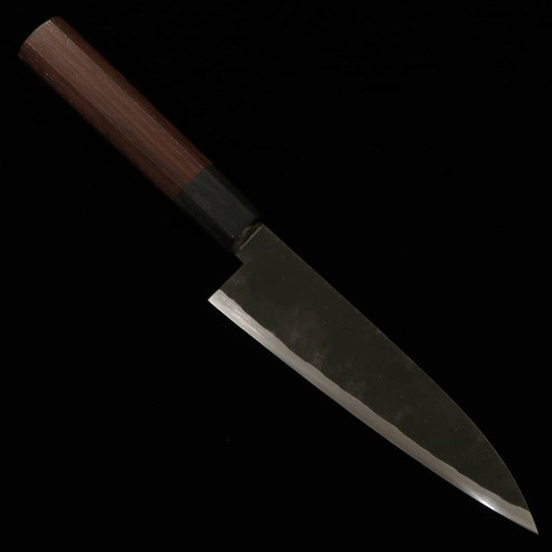 TAKEDA Takeda Hamono Forja a mano Bitchū Cuchillo multiusos petty Acero Hitachi Aogami Super (130~150 mm)